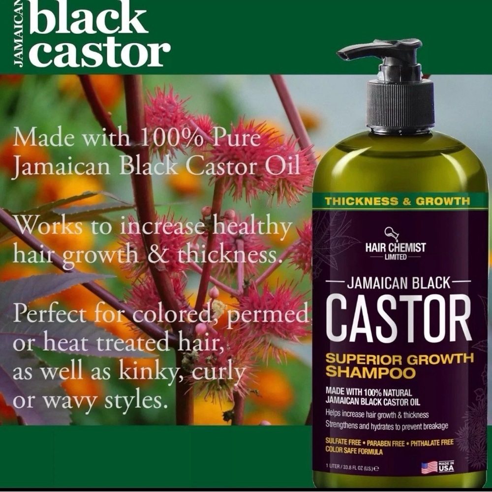 Hair Chemist Jamaican Black Castor Shampoo 33.8 oz - Picture 3 of 3